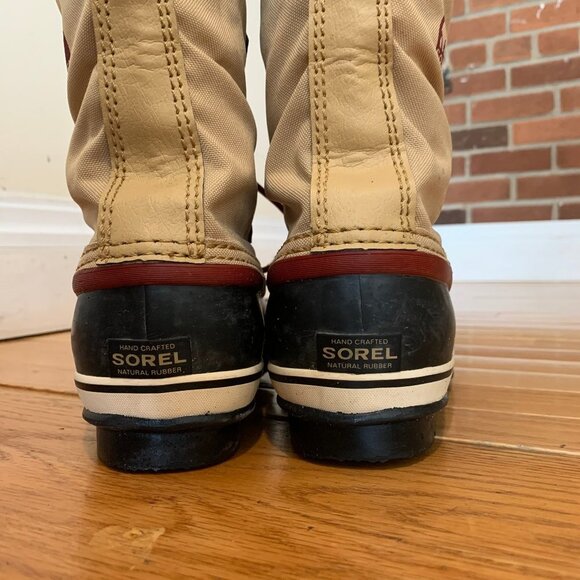 Women's SOREL Joan of Artic White Fur Top - Picture 6 of 15